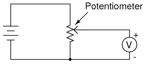 potentiometer schematic diagram